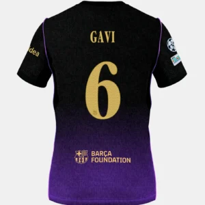 Gavi Trikot – FC Barcelona Away Trikot Lila Mamba 2026/2027 Gavi 6