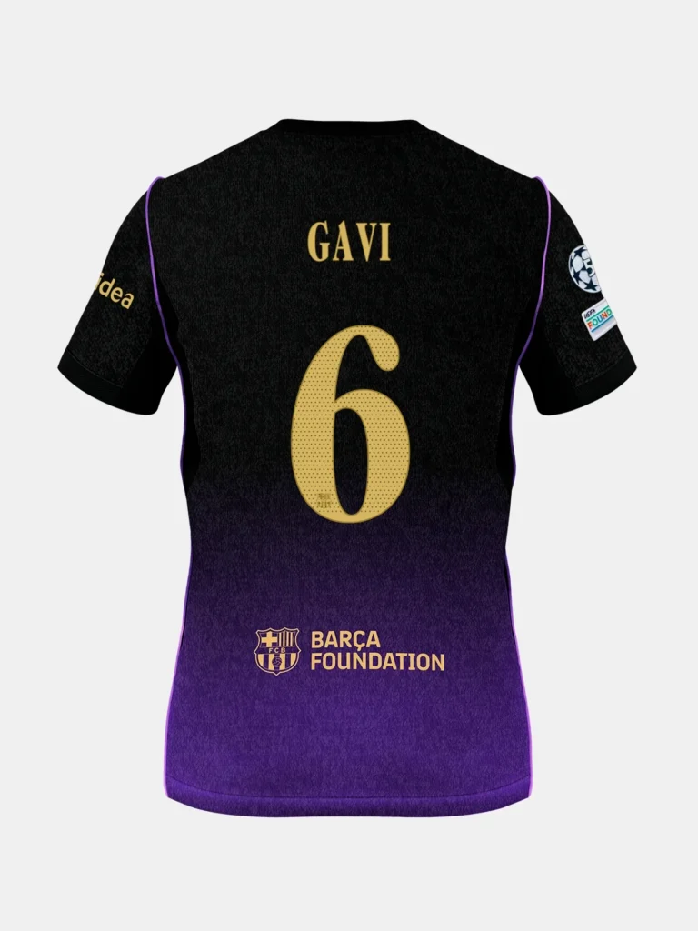 Gavi Trikot – FC Barcelona Away Trikot Lila Mamba 2026/2027 Gavi 6