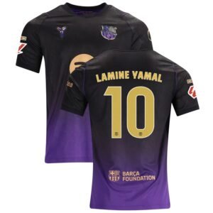 Lamine Yamal Trikot – FC Barcelona Away Trikot Lila Mamba 2026/2027 Lamine Yamal