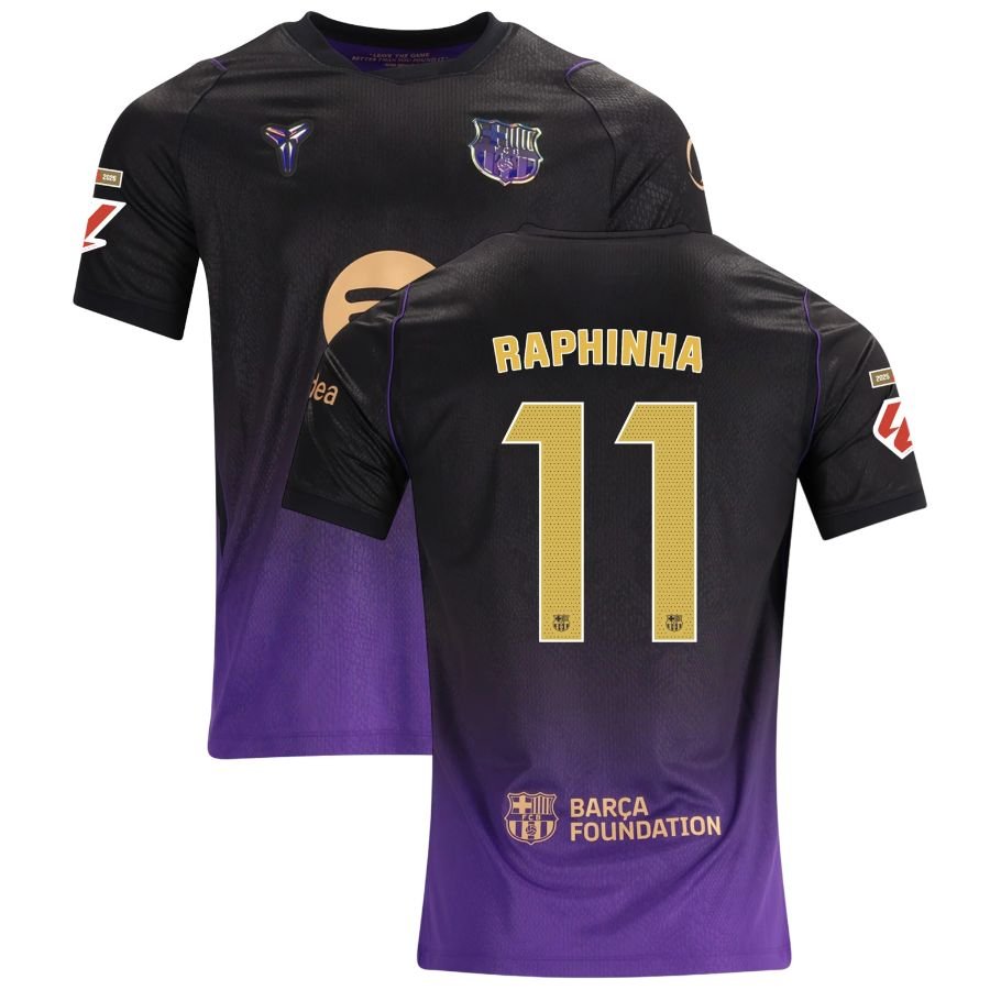 FC Barcelona Away Trikot Lila Mamba 2026/2027 Raphinha 11 Raphinha Trikot – FC Barcelona Away Trikot Lila Mamba 2026/2027 Raphinha 11