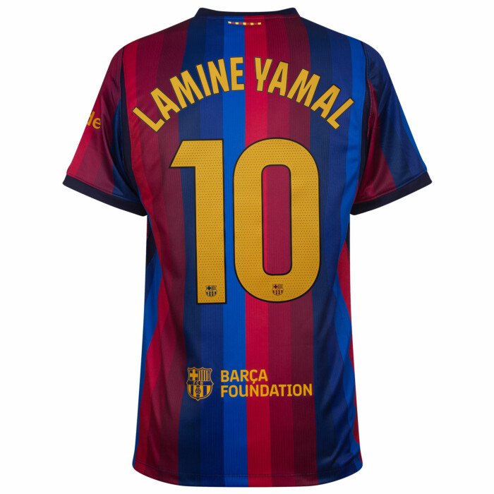 Lamine Yamal Trikot – FC Barcelona Home Trikot 2026-2027 Lamine Yamal 10