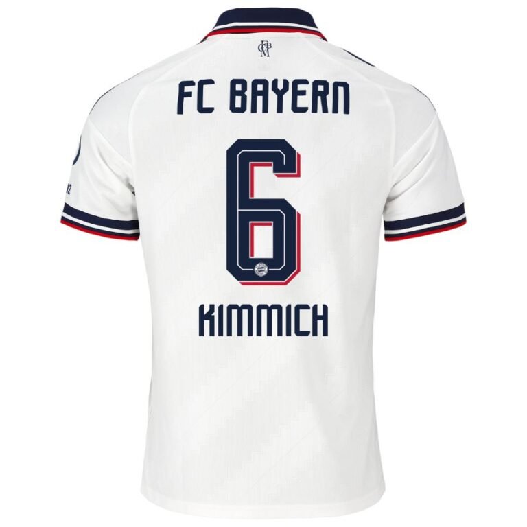 Joshua Kimmich Trikot – FC Bayern München Away Kinder Minikit 2026-2027 Joshua Kimmich 6