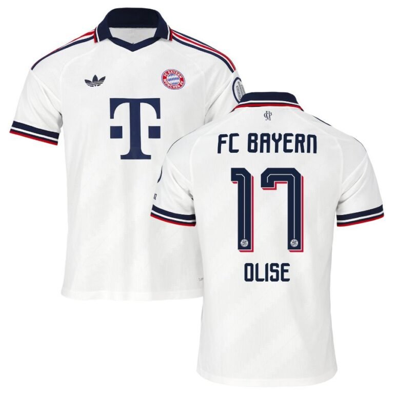 Michael Olise Trikot – FC Bayern München Away Kinder Minikit 2026-2027 Michael Olise 17