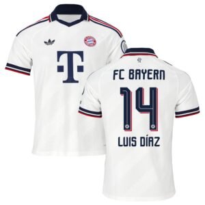 Luis Díaz Trikot – FC Bayern München Away Trikot 2026-2027 Luis Díaz 14