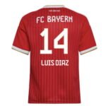 Luis Díaz Trikot – FC Bayern München Heimtrikot Kinder Minikit 2026-2027 Luis Díaz 14