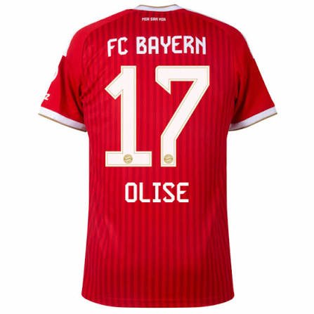 Michael Olise Trikot – FC Bayern München Heimtrikot Kinder Minikit 2026-2027 Michael Olise 17