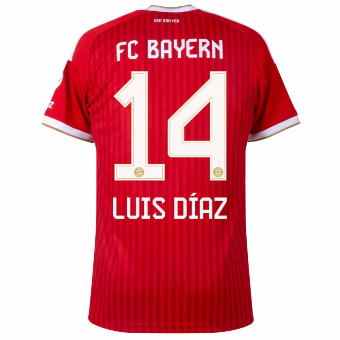 Luis Díaz Trikot – FC Bayern München Home Trikot 2026-2027 Luis Díaz 14