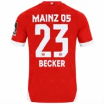 Sheraldo Becker Trikot – FSV Mainz 05 Home Trikot 2026-2027 Sheraldo Becker 23