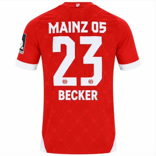 FSV Mainz 05 Home Trikot 2026-2027 Sheraldo Becker 23 Sheraldo Becker Trikot – FSV Mainz 05 Home Trikot 2026-2027 Sheraldo Becker 23