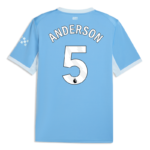 Anderson Elliot Trikot – Manchester City Home Trikot 2026-2027 Anderson Elliot 5