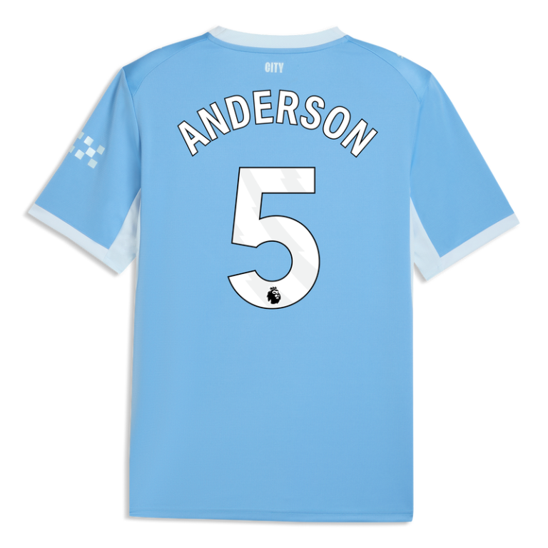 Anderson Elliot Trikot – Manchester City Home Trikot 2026-2027 Anderson Elliot 5