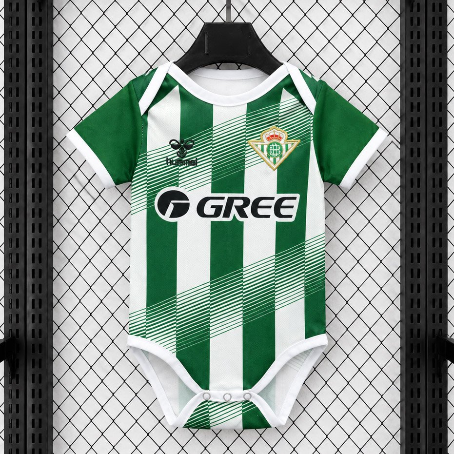 Real Betis Lisbon Home Baby Trikot 2026-2027 Real Betis Lisbon Home Baby Trikot 2026-2027