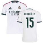 Arda Güler Trikot – Real Madrid Home Trikot 2026-2027 Arda Güler 15