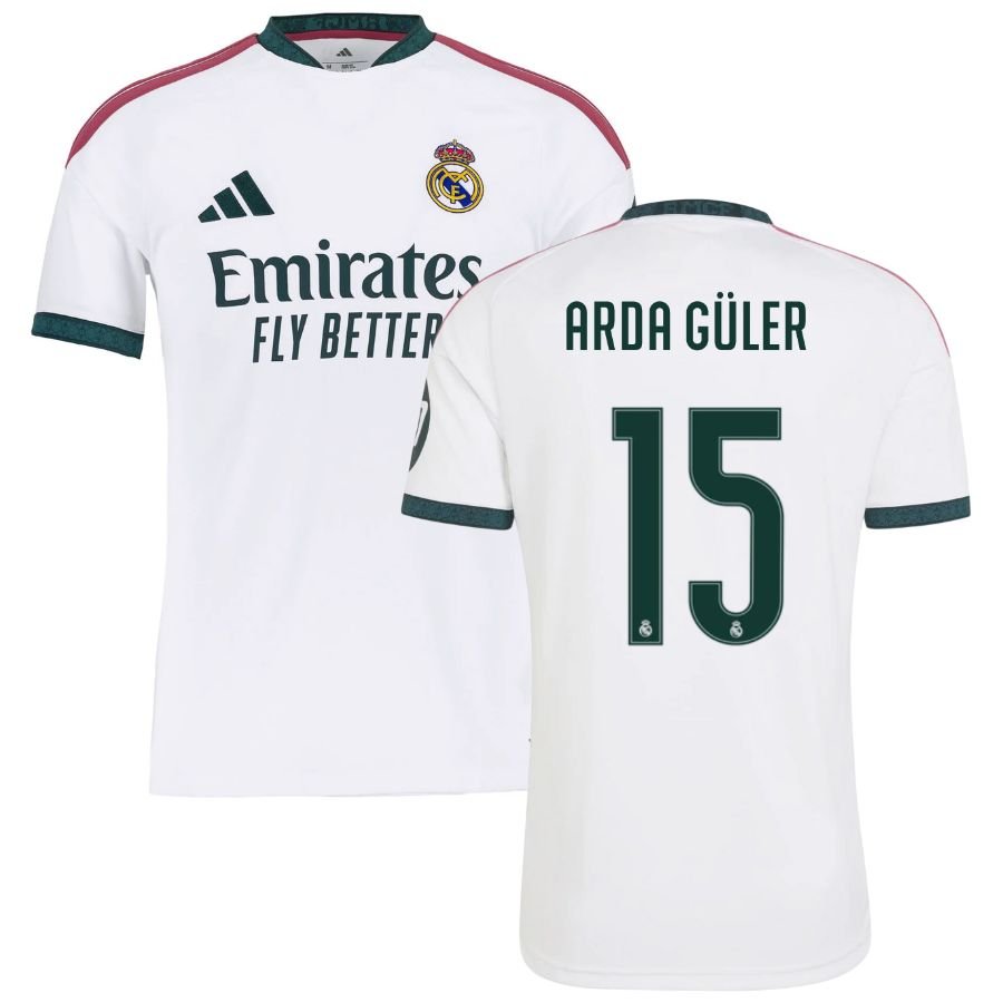 Real Madrid Home Trikot 2026-2027 Arda Güler 15 Arda Güler Trikot – Real Madrid Home Trikot 2026-2027 Arda Güler 15