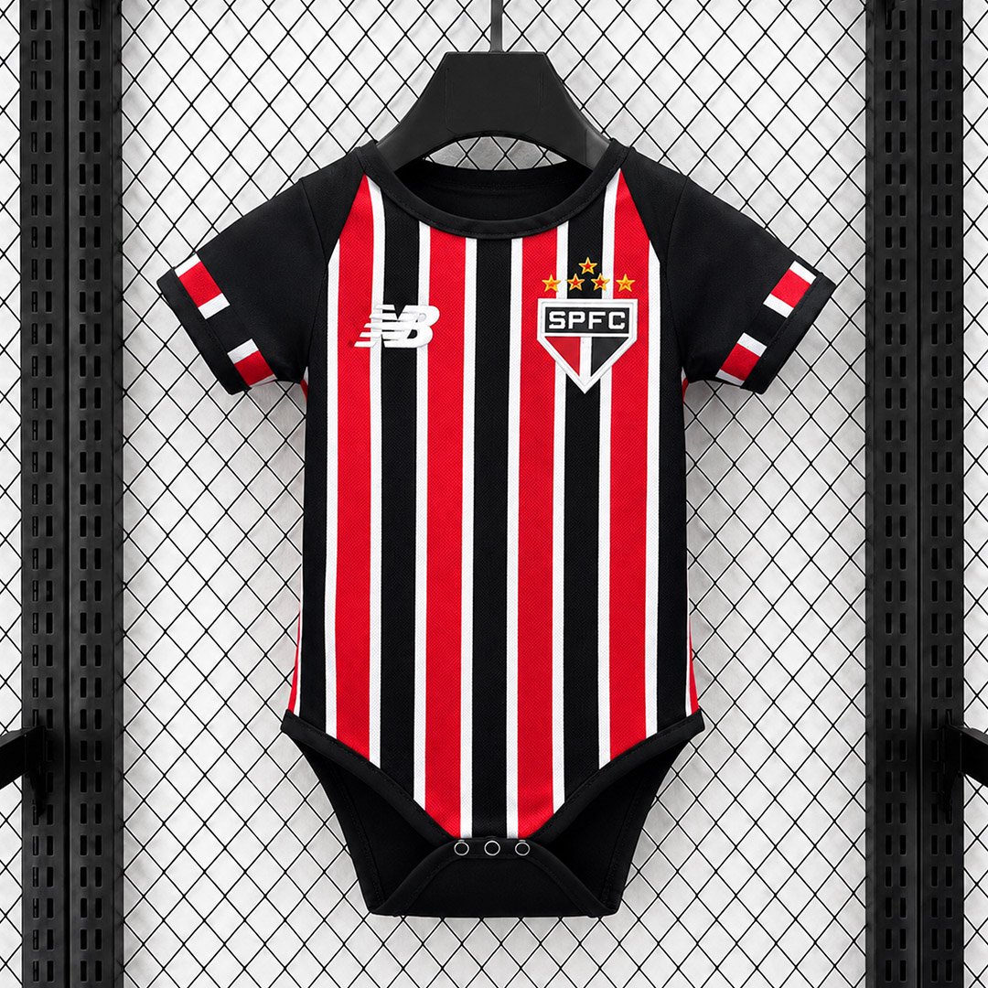 Sao Paulo Away Baby Trikot 2026-2027 Sao Paulo Away Baby Trikot 2026-2027