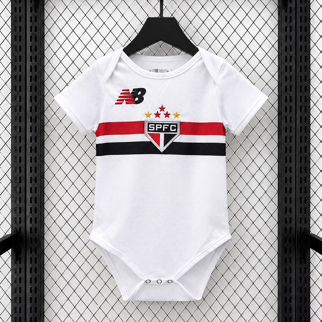 Sao Paulo Home Baby Trikot 2026-2027 Sao Paulo Home Baby Trikot 2026-2027