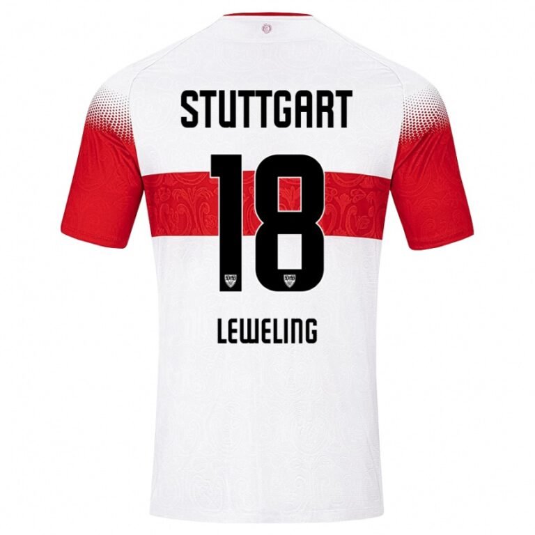 Jamie Leweling Trikot – VfB Stuttgart Home Trikot 2026-2027 Jamie Leweling 18