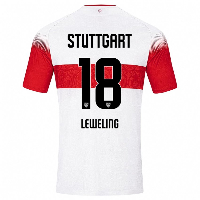 VfB Stuttgart Home Trikot 2026-2027 Jamie Leweling 18 Jamie Leweling Trikot – VfB Stuttgart Home Trikot 2026-2027 Jamie Leweling 18